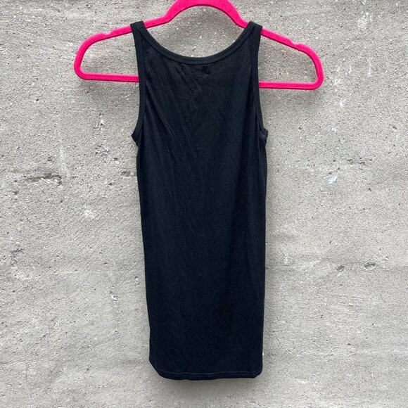 Black Sequin Tank Top - Picture 4 of 6